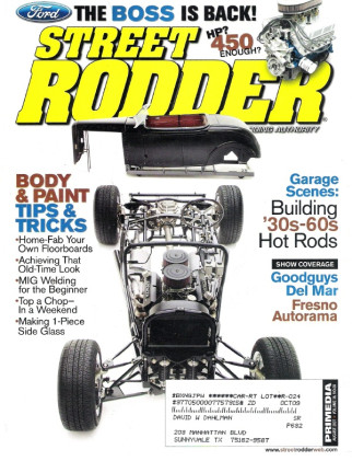 STREET RODDER 2007 AUG - PATINA, NEW BOSS 302, BUILD A KILLER FLATHEAD